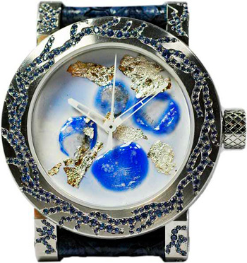 часы ArtyA Winter Snowflakes Blue Sapphire Set